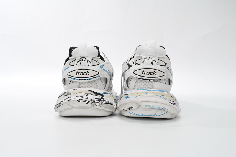 Balenciaga Tess S.Black Graffiti Art