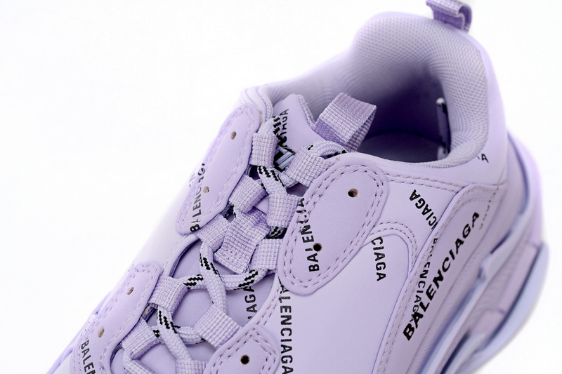 Balenciaga Purple Co Branding