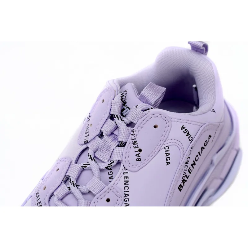 Balenciaga Purple Co Branding