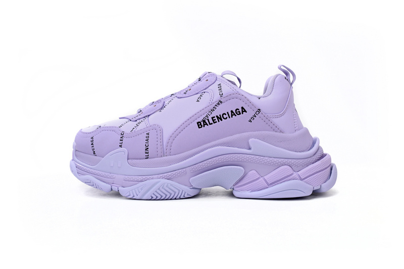 Balenciaga Purple Co Branding