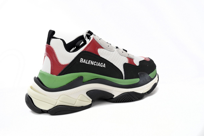 Balenciaga Triple White, red, and Green