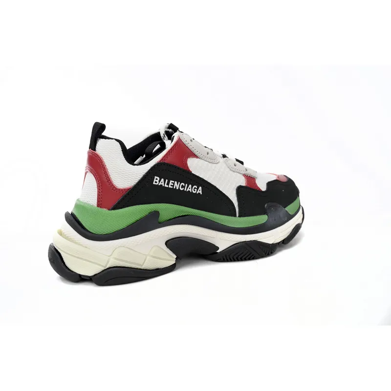 Balenciaga Triple White, red, and Green