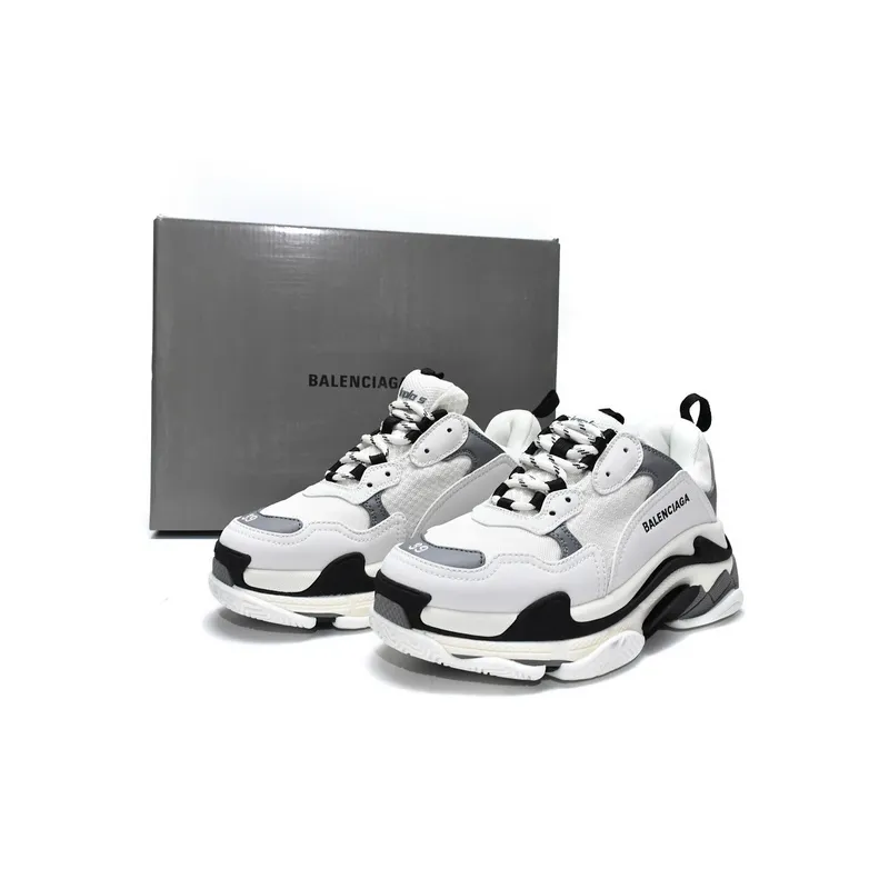 Balenciaga Triple S White Grey