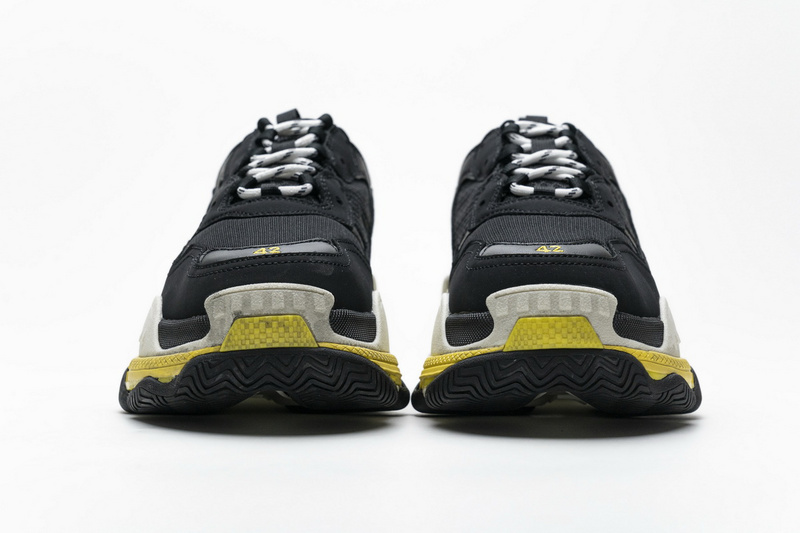 Balenciaga Triple S Black Yellow