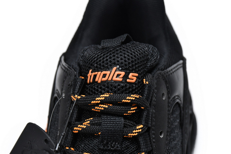 Balenciaga Triple S Black Orange