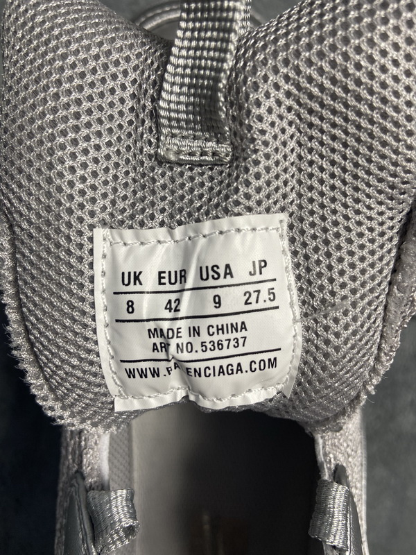 Balenciaga Triple S Light Gray Silver