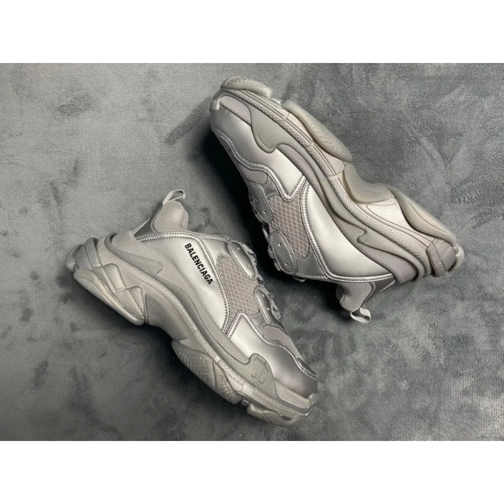 Balenciaga Triple S Light Gray Silver