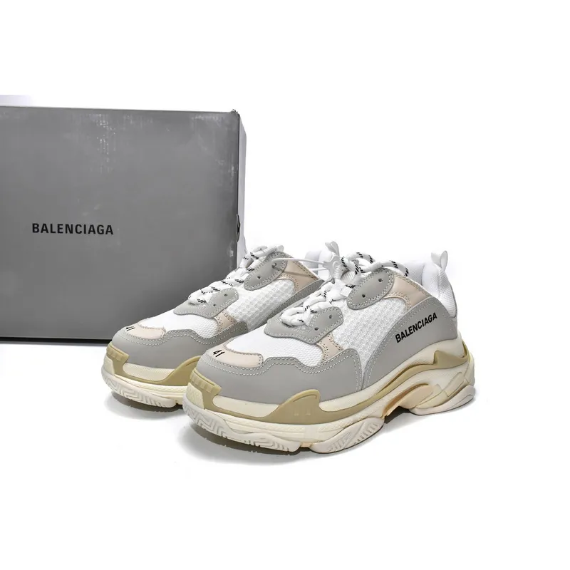 Balenciaga Triple S White