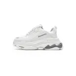 Balenciaga Triple S White Silver