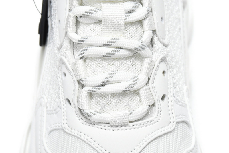 Balenciaga Triple S White Silver