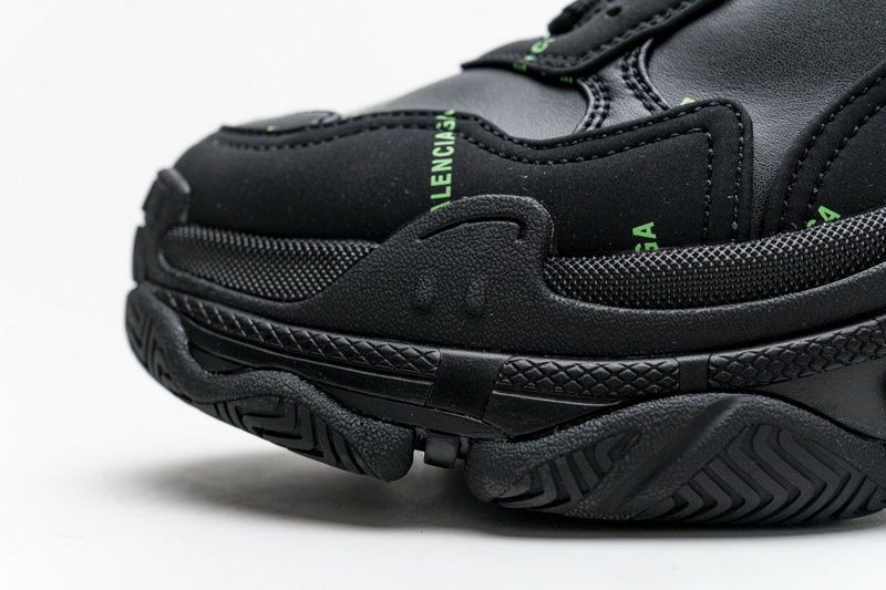 Balenciaga Triple S Letter Fluorescent Yellow