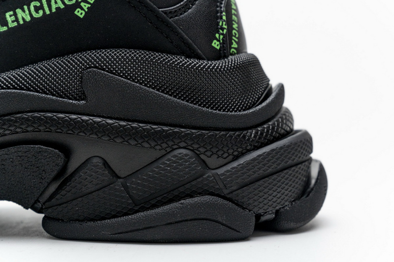 Balenciaga Triple S Letter Fluorescent Yellow