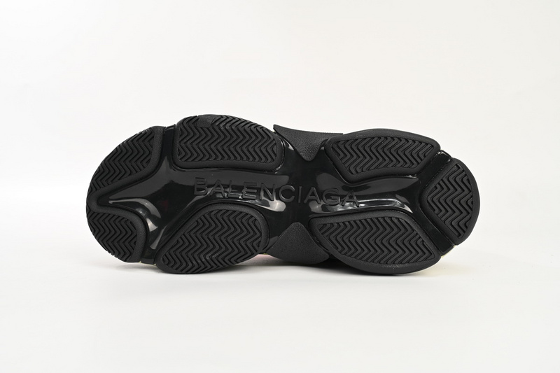 Balenciaga Triple S Black Red Grey