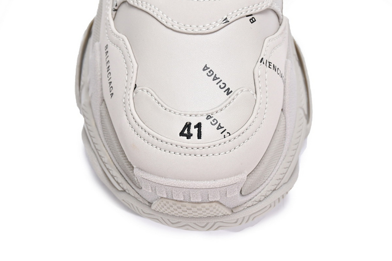 Balenciaga Triple S Letter Beige