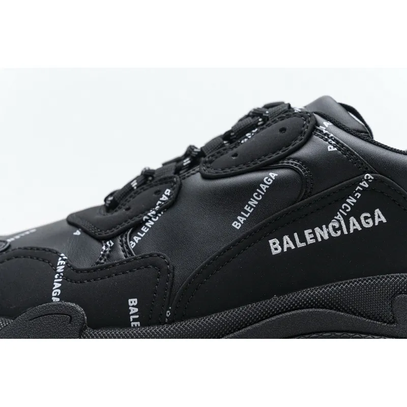 Balenciaga Triple S Black