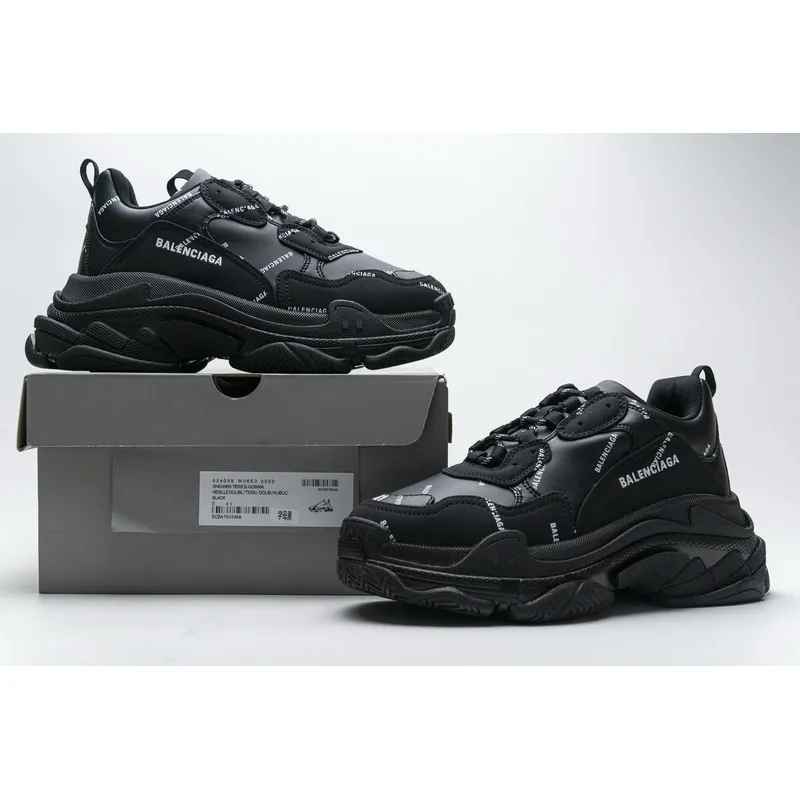 Balenciaga Triple S Black