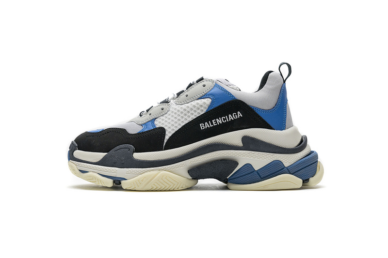 Balenciaga Triple S Black Grey Blue
