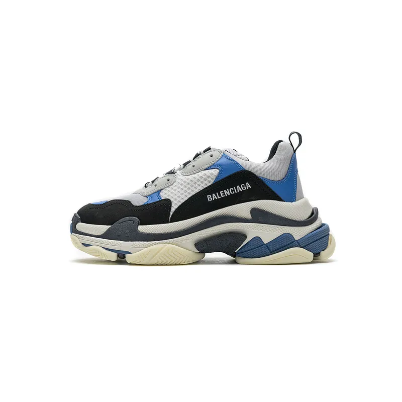 Balenciaga Triple S Black Grey Blue