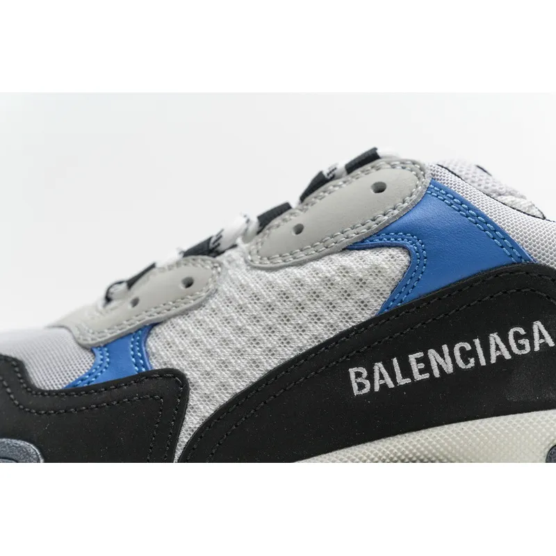 Balenciaga Triple S Black Grey Blue