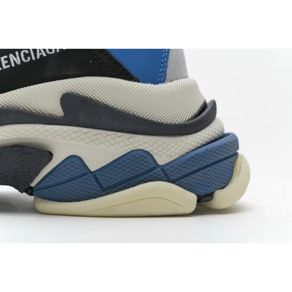 Balenciaga Triple S Black Grey Blue