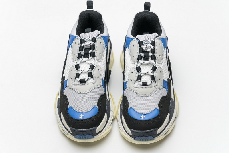 Balenciaga Triple S Black Grey Blue
