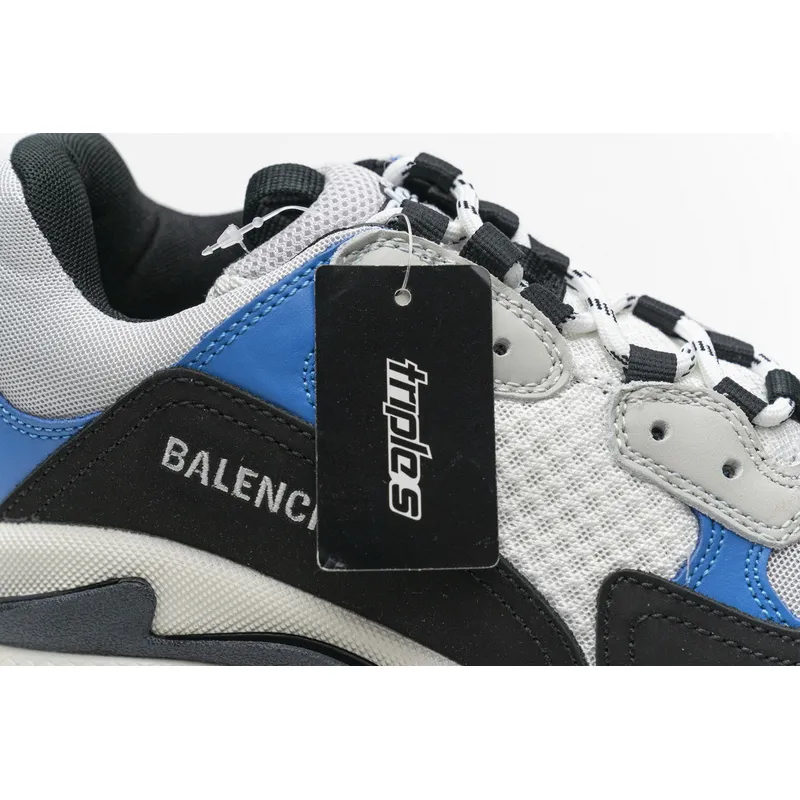 Balenciaga Triple S Black Grey Blue