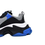 Balenciaga Triple S Black White Blue