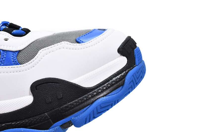 Balenciaga Triple S Black White Blue