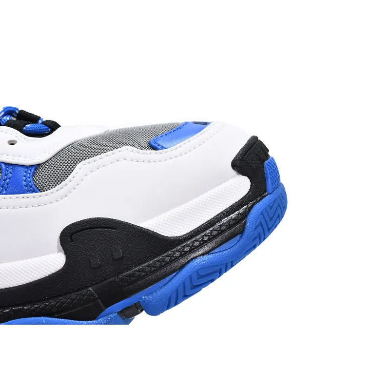 Balenciaga Triple S Black White Blue