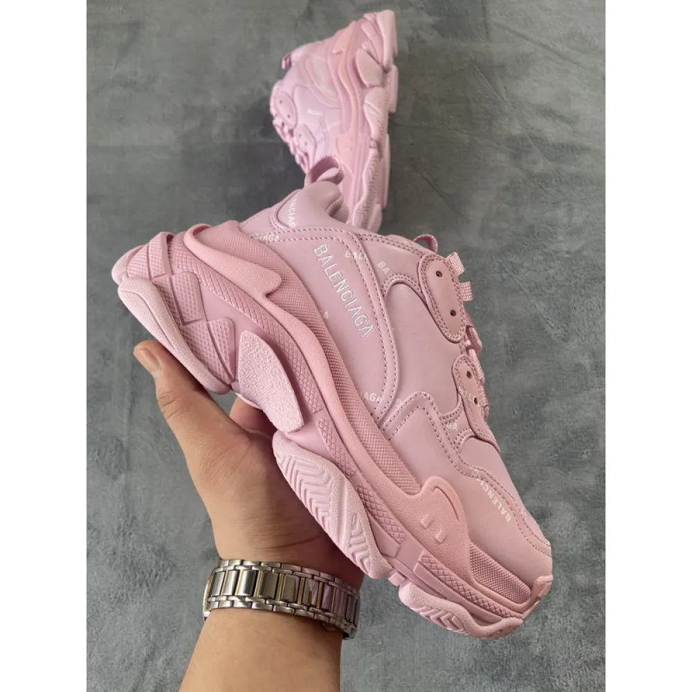 Balenciaga Triple S Letter Pink