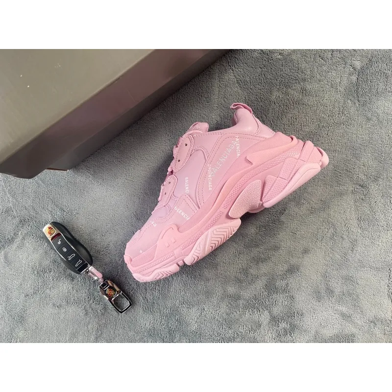 Balenciaga Triple S Letter Pink