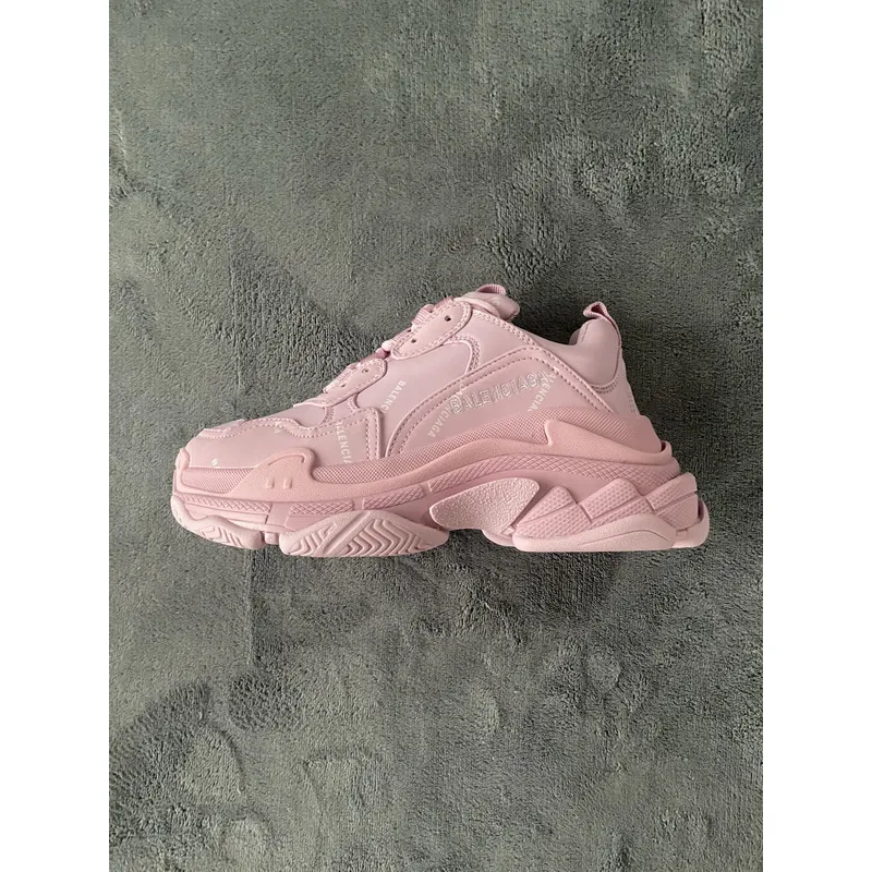 Balenciaga Triple S Letter Pink