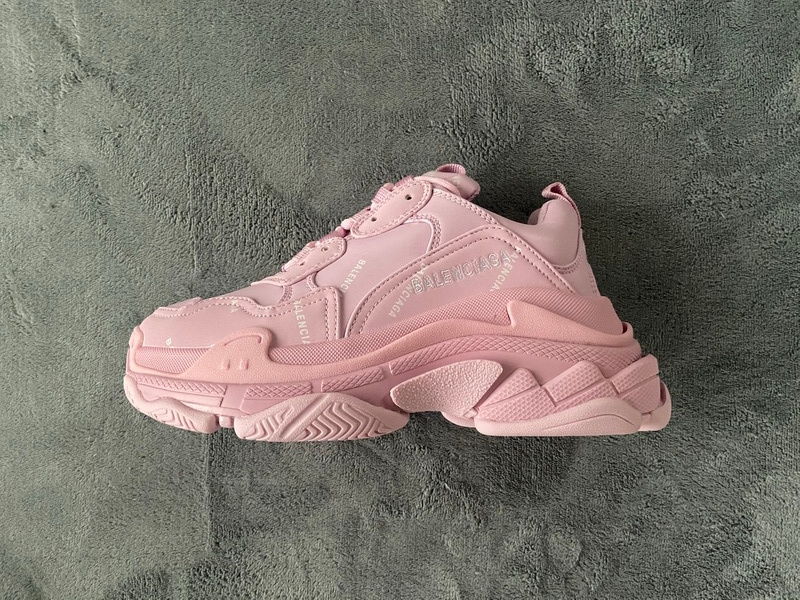 Balenciaga Triple S Letter Pink