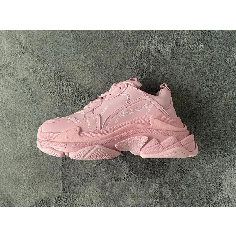 Balenciaga Triple S Letter Pink