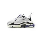 Balenciaga Triple S White Dark Blue