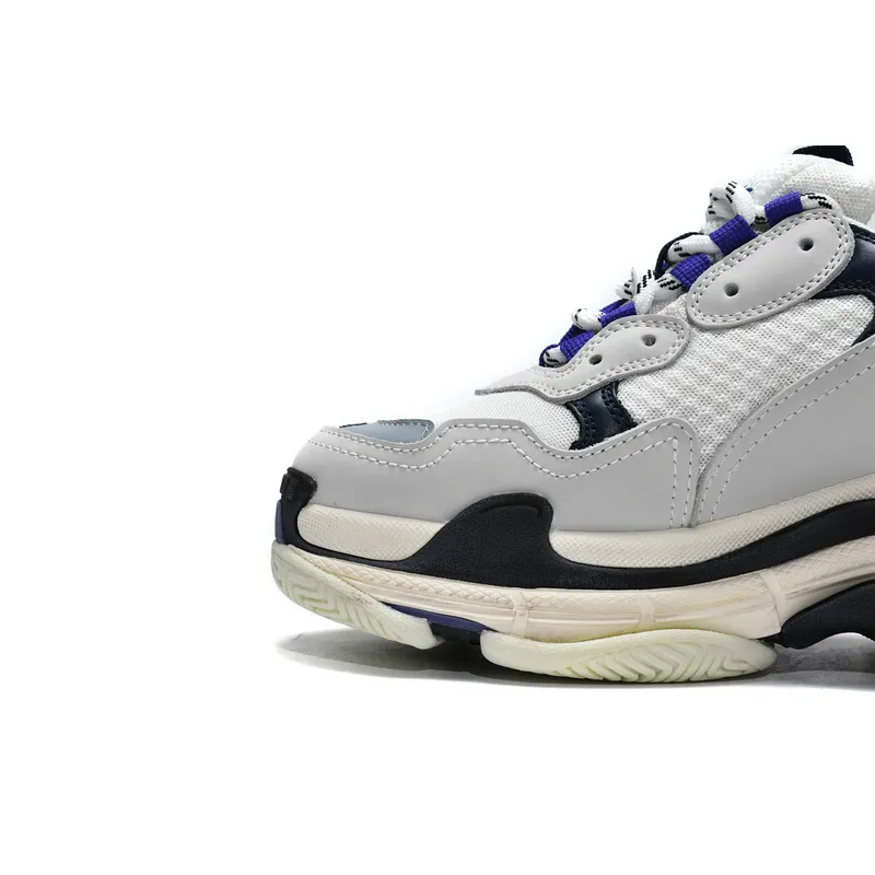 Balenciaga Triple S White Dark Blue