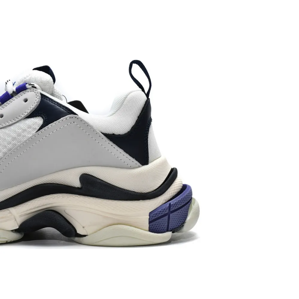 Balenciaga Triple S White Dark Blue