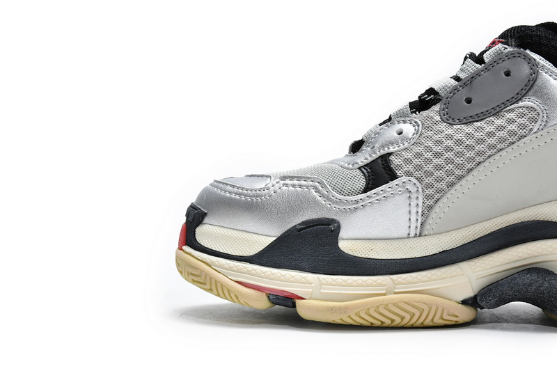 Balenciaga Triple S Grey Silver Black