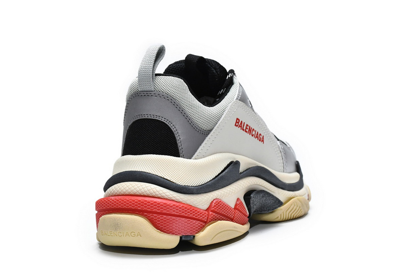 Balenciaga Triple S Grey Silver Black