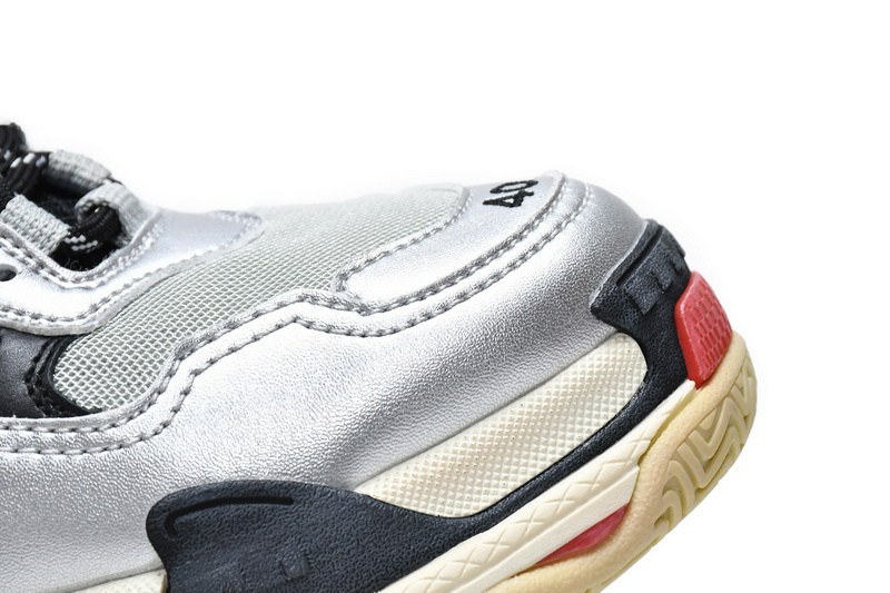 Balenciaga Triple S Grey Silver Black