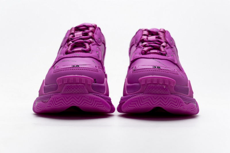 Balenciaga Triple S Letter Pulm Powder