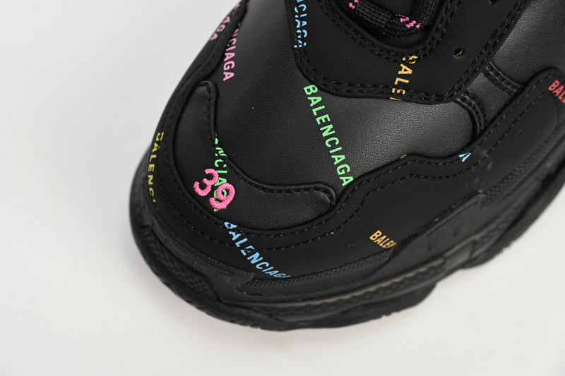 Balenciaga Triple S Letter Colorful