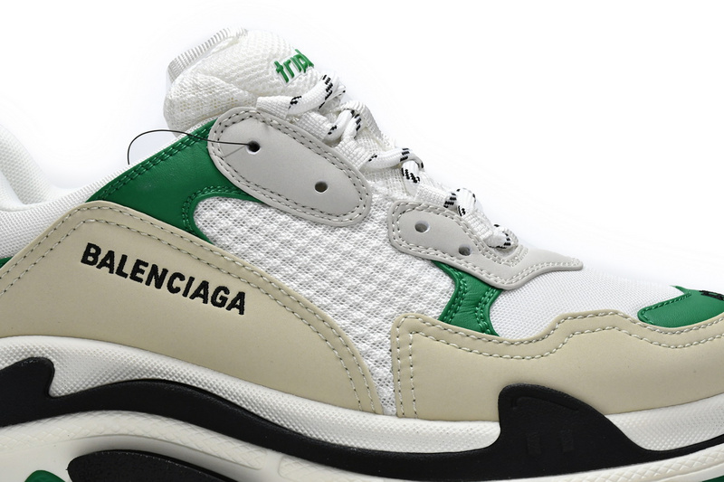 Balenciaga Triple S White Green