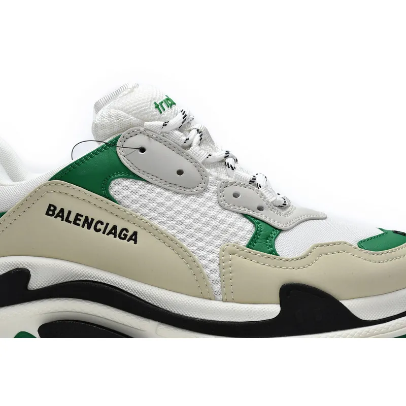 Balenciaga Triple S White Green