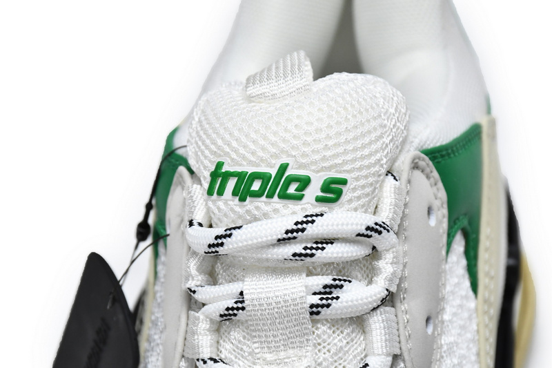 Balenciaga Triple S White Green