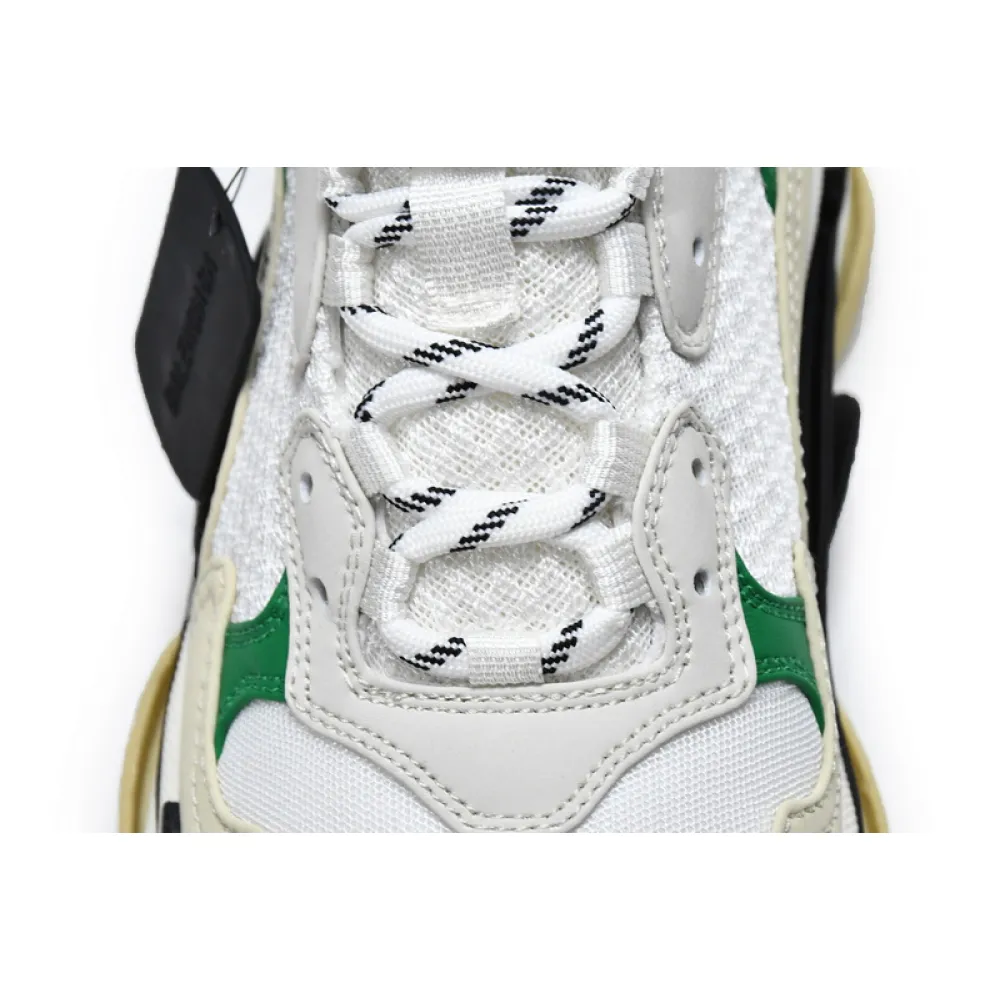 Balenciaga Triple S White Green