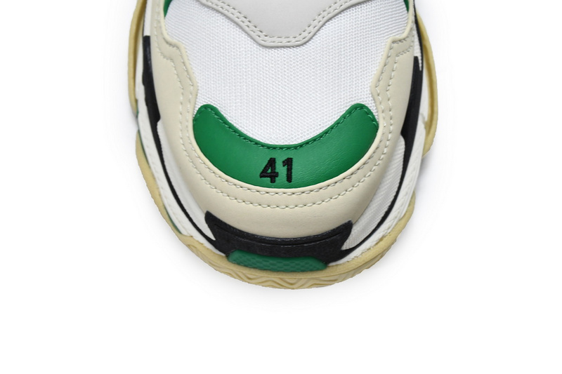 Balenciaga Triple S White Green
