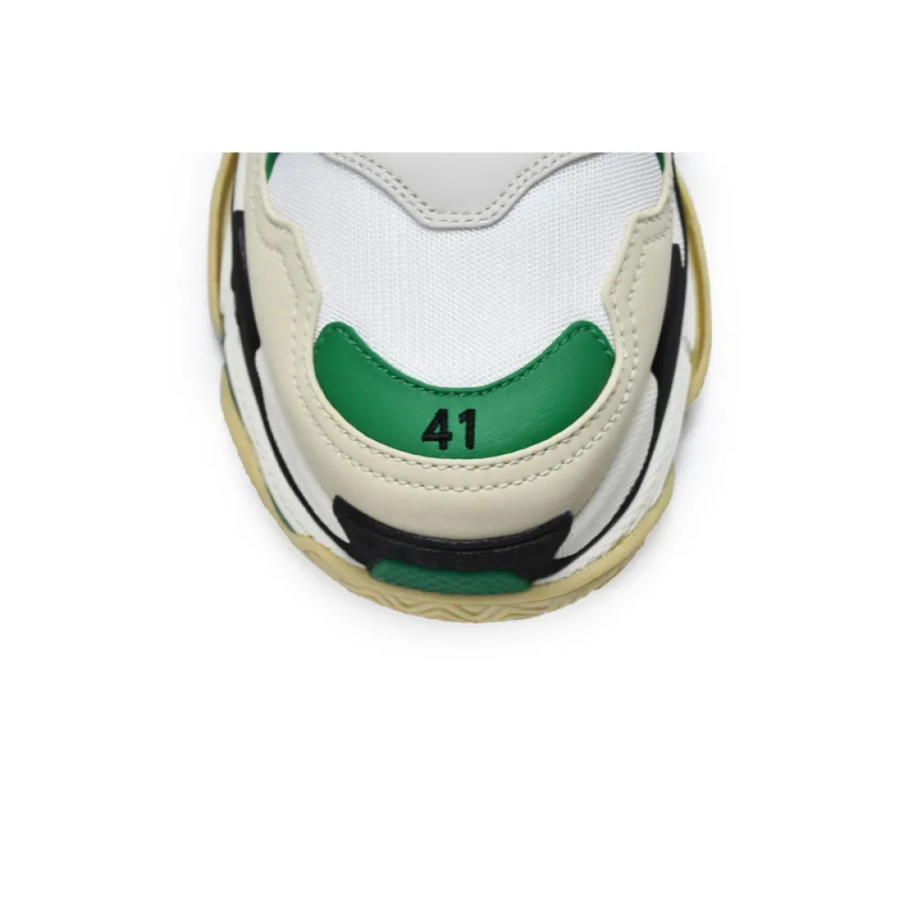 Balenciaga Triple S White Green