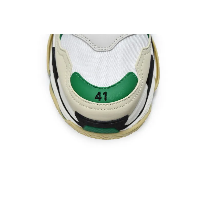 Balenciaga Triple S White Green