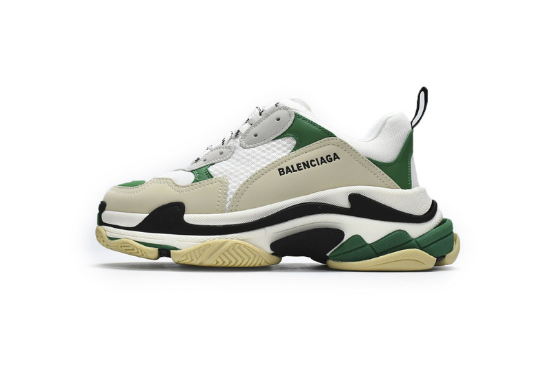 Balenciaga Triple S White Green